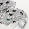 Panthère de Cartier ring, articulated, paved Panthère de Cartier ring, articulated, paved
