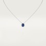 Cartier Cartier Destinée pendant, oval-cut sapphire, paved