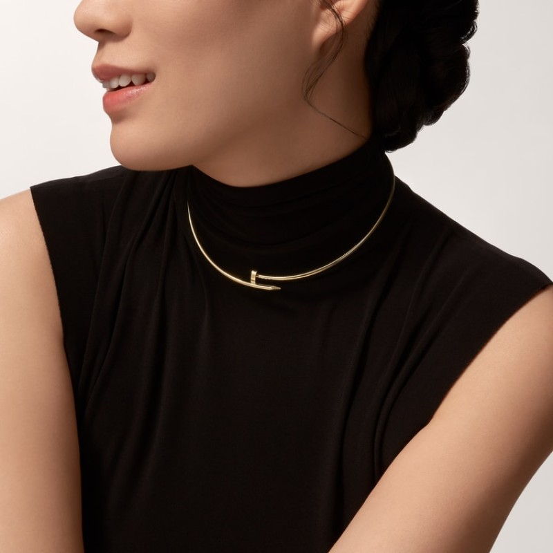 Cartier Juste un Clou torque necklace, small model Cartier Juste un Clou torque necklace, small model