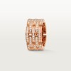 Cartier Maillon Panthère ring, five rows, paved Cartier Maillon Panthère ring, five rows, paved