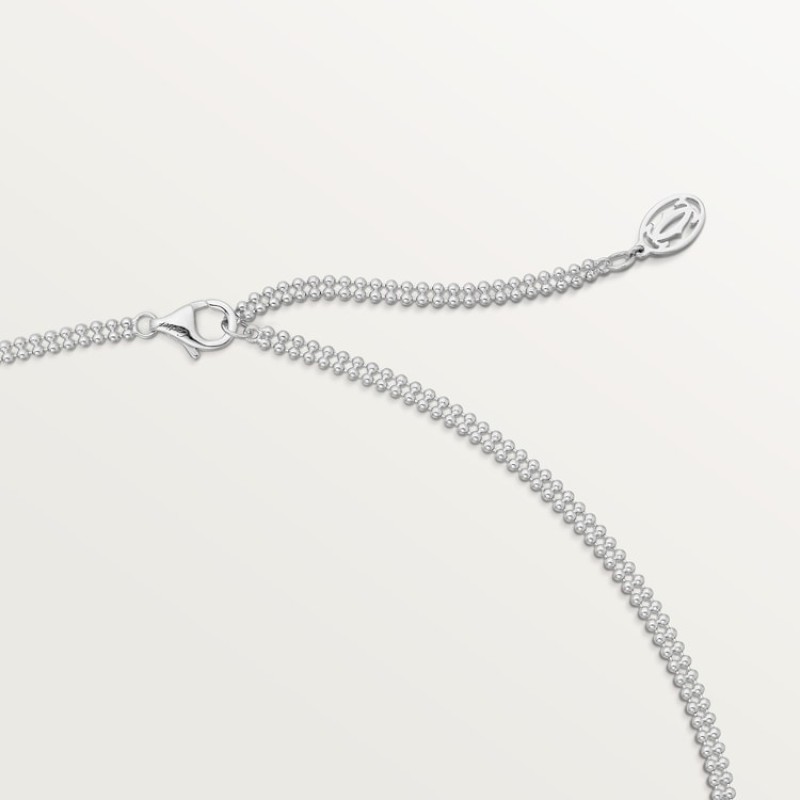 Cartier Trinity pendant, ceramic, diamonds Cartier Trinity pendant, ceramic, diamonds