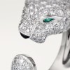 Panthère de Cartier ring, medium model, paved