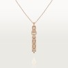 Cartier Agrafe pendant, paved Cartier Agrafe pendant, paved
