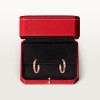 Cartier LOVE hoop earrings, medium model, 6 diamonds Cartier LOVE hoop earrings, medium model, 6 diamonds
