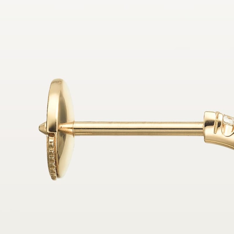 Cartier Etincelle de Cartier hoop earrings, small model, paved