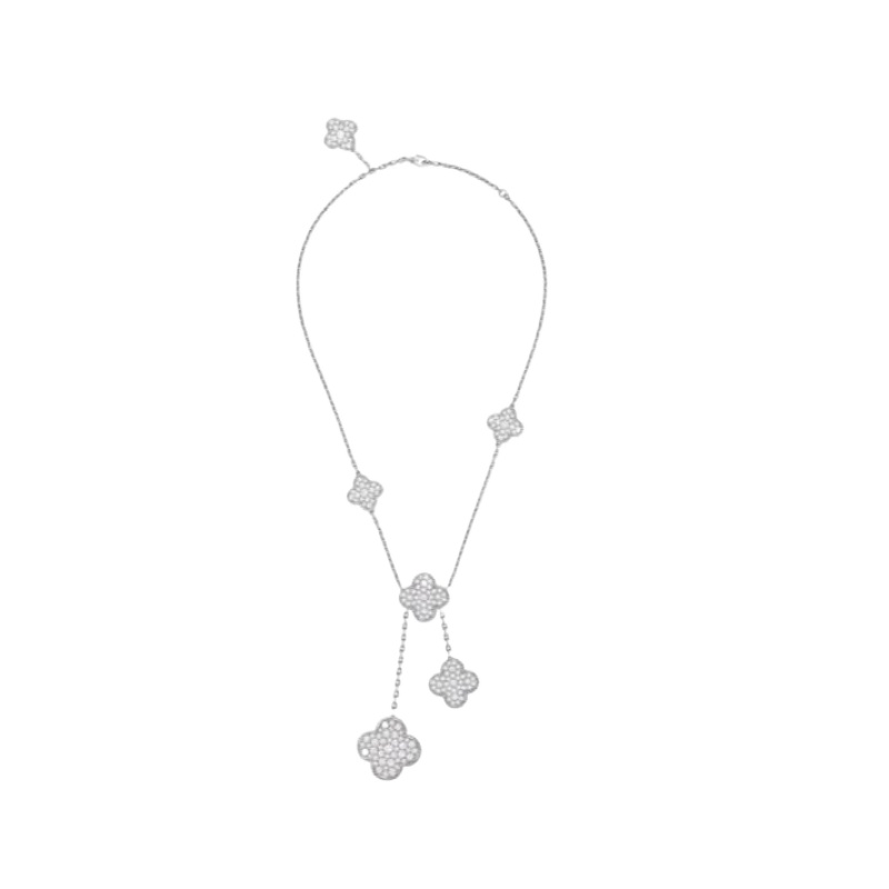 Van Cleef & Arpels Magic Alhambra necklace, 6 motifs Van Cleef & Arpels Magic Alhambra necklace, 6 motifs