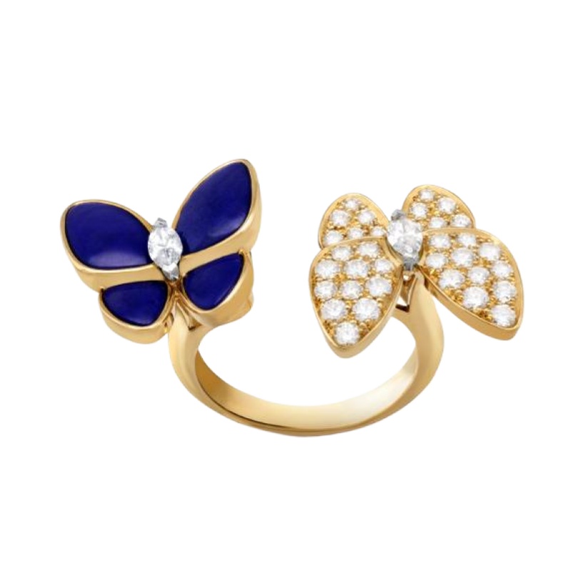 Van Cleef & Arpels Two Butterfly Between the Finger ring Van Cleef & Arpels Two Butterfly Between the Finger ring