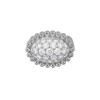 Van Cleef & Arpels Perlée diamonds pavé ring Van Cleef & Arpels Perlée diamonds pavé ring