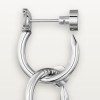 Cartier Juste un Clou earrings, double Cartier Juste un Clou earrings, double