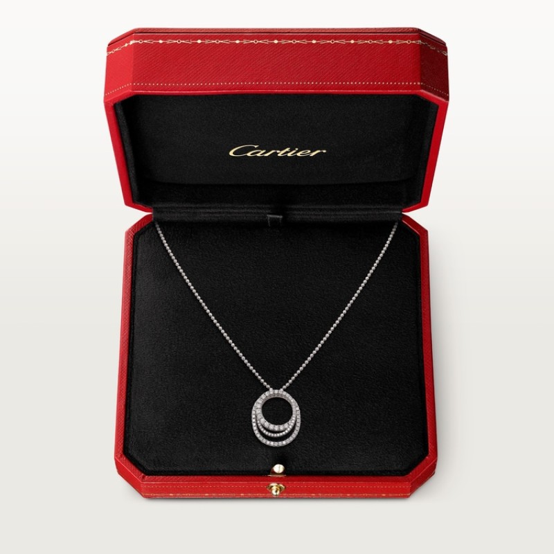 Cartier Etincelle de Cartier pendant, triple row, paved Cartier Etincelle de Cartier pendant, triple row, paved