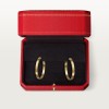 Cartier LOVE hoop earrings, large model