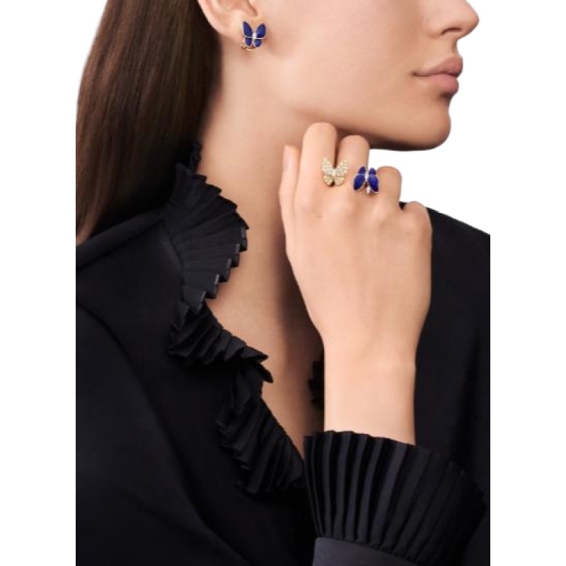 Van Cleef & Arpels Two Butterfly Between the Finger ring Van Cleef & Arpels Two Butterfly Between the Finger ring