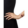 Van Cleef & Arpels Perlée diamonds ring, 3 rows