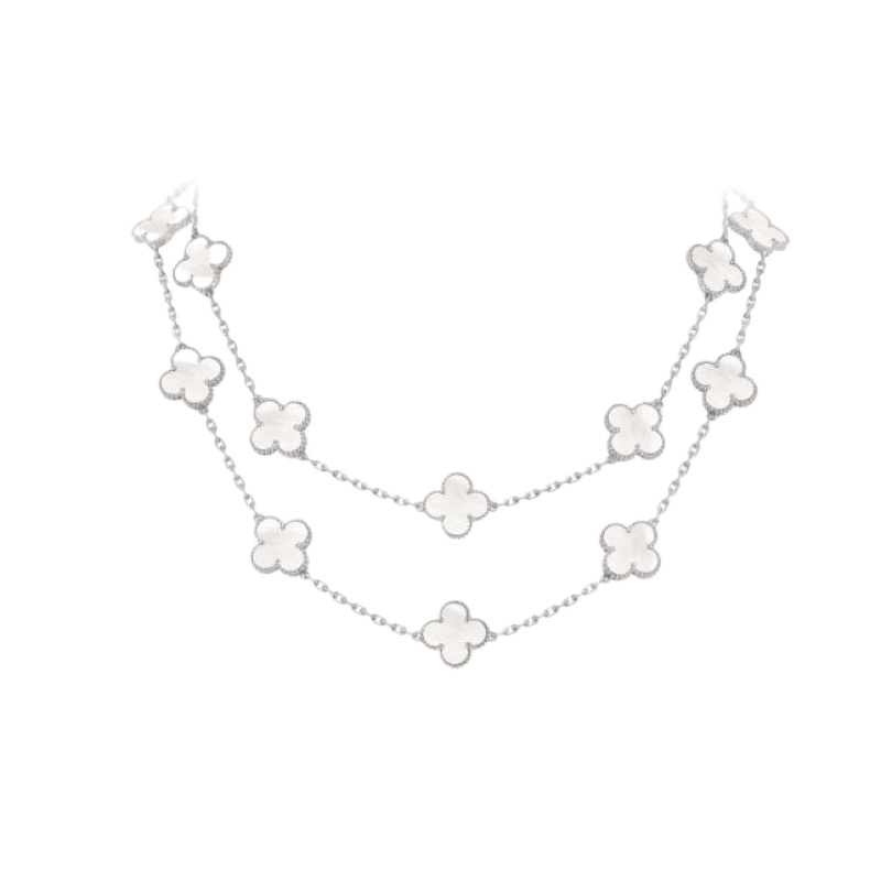 Van Cleef & Arpels Vintage Alhambra long necklace, 20 motifs