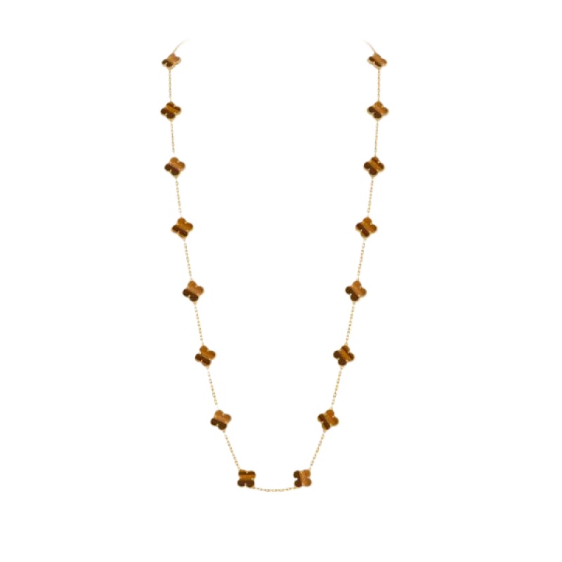 Van Cleef & Arpels Vintage Alhambra long necklace, 20 motifs