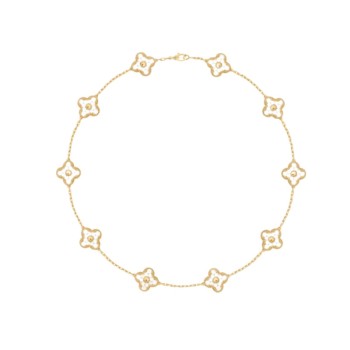 Van Cleef & Arpels Vintage Alhambra necklace, 10 motifs Van Cleef & Arpels Vintage Alhambra necklace, 10 motifs