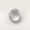 Panthère de Cartier ring, medium model, half-paved Panthère de Cartier ring, medium model, half-paved