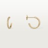 Cartier Etincelle de Cartier hoop earrings, small model, paved