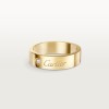 C de Cartier wedding ring, 5 mm width, 1 diamond C de Cartier wedding ring, 5 mm width, 1 diamond