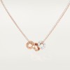 Cartier LOVE pendant, 6 diamonds