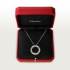 Cartier LOVE pendant, paved Cartier LOVE pendant, paved