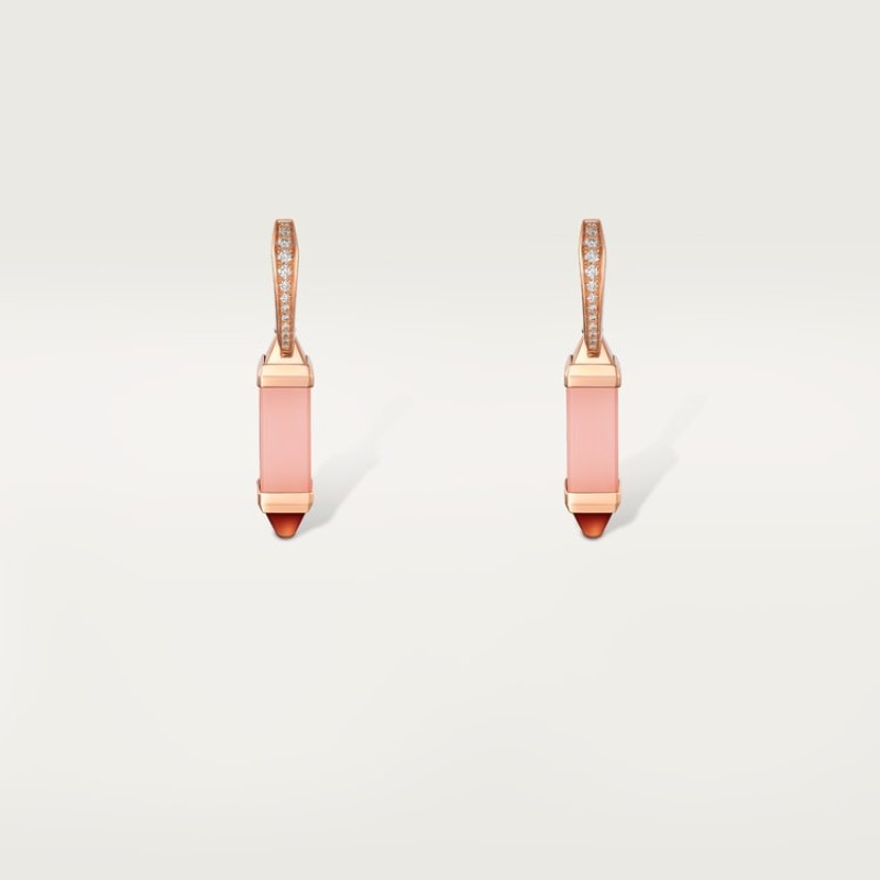 Cartier Les Berlingots de Cartier sleeper earrings, diamonds