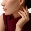 Cartier LOVE earrings, multiwear, half-paved Cartier LOVE earrings, multiwear, half-paved