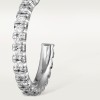 Cartier Etincelle de Cartier hoop earrings, small model, paved