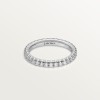 Etincelle de Cartier wedding band, 2 mm width, paved