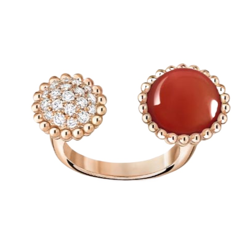 Van Cleef & Arpels Perlée couleurs Between the Finger ring