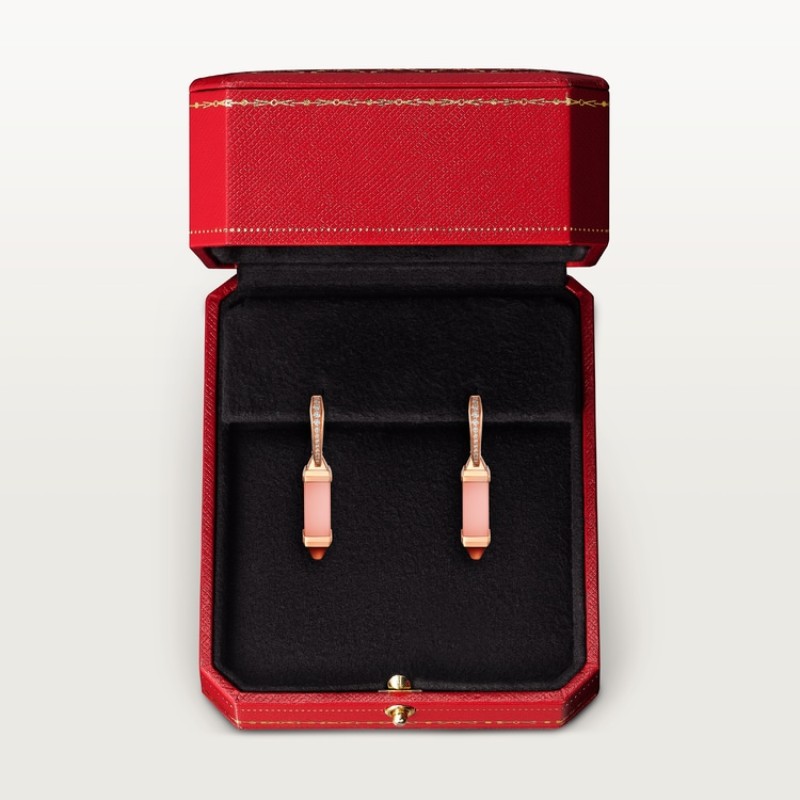 Cartier Les Berlingots de Cartier sleeper earrings, diamonds