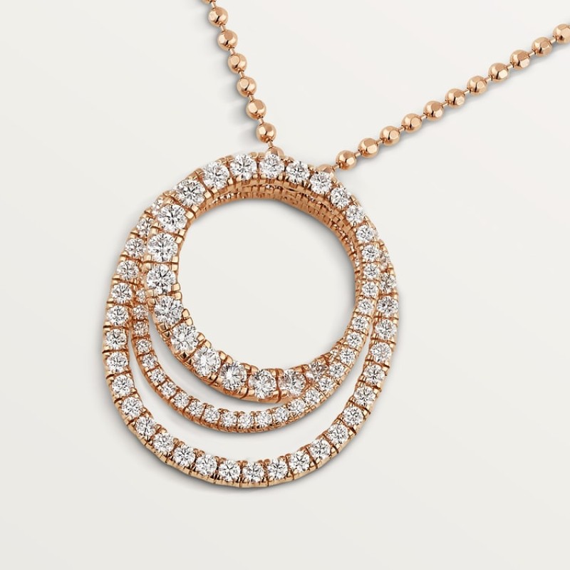 Cartier Etincelle de Cartier pendant, triple row, paved Cartier Etincelle de Cartier pendant, triple row, paved