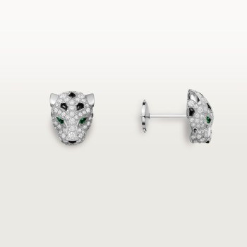 Cartier Panthère de Cartier stud earrings, paved