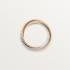 Cartier Trinity ring, small model, paved