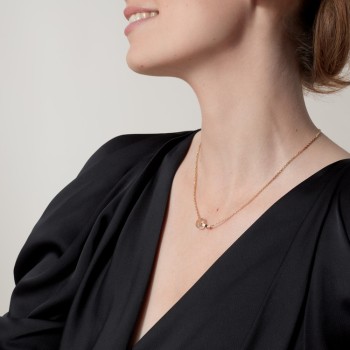 Cartier LOVE pendant, half-paved Cartier LOVE pendant, half-paved