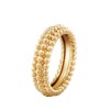 Van Cleef & Arpels Perlée pearls of gold ring, 3 rows