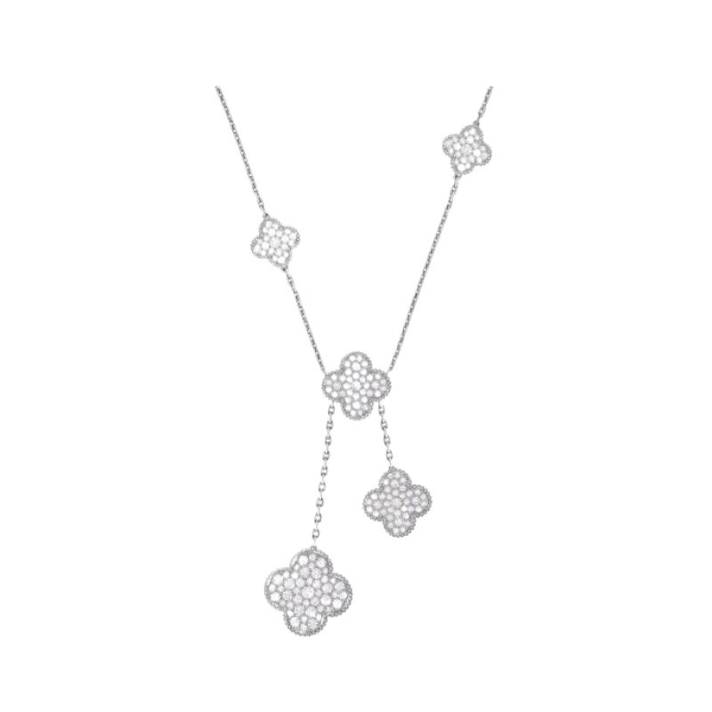 Van Cleef & Arpels Magic Alhambra necklace, 6 motifs Van Cleef & Arpels Magic Alhambra necklace, 6 motifs