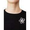 Van Cleef & Arpels Flowerlace clip and pendant