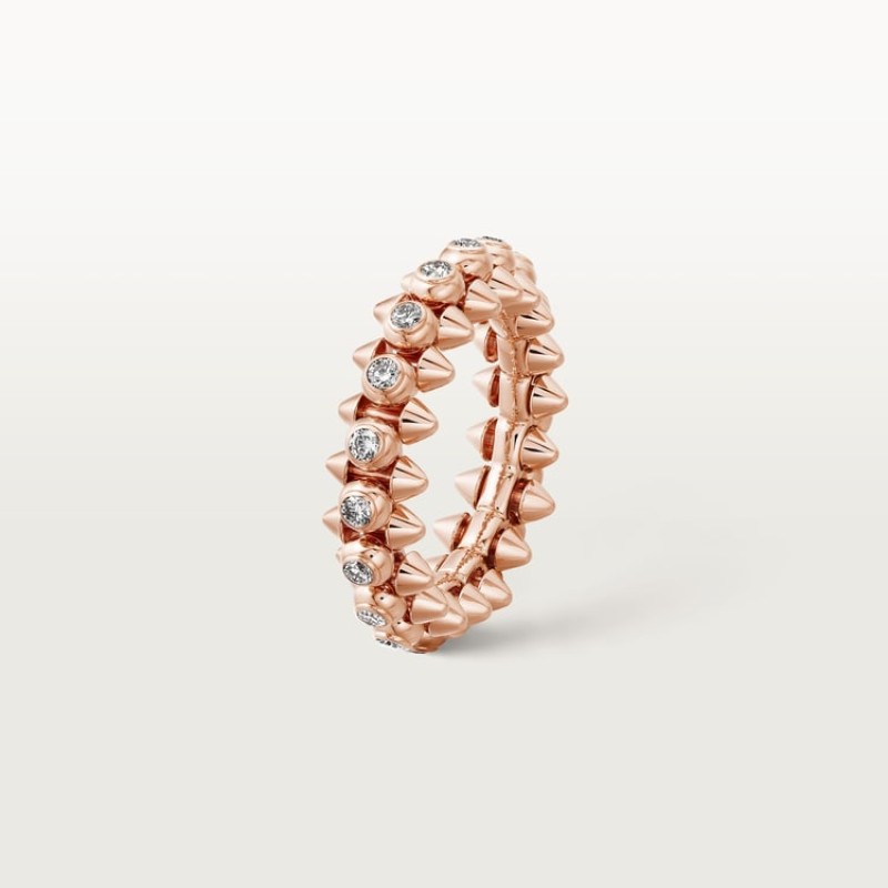 Clash de Cartier ring, medium model, paved Clash de Cartier ring, medium model, paved