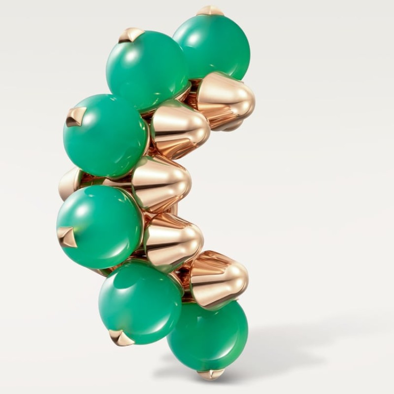 Cartier Clash de Cartier single earring, chrysoprase, extra-large model
