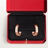 Cartier LOVE hoop earrings, small model