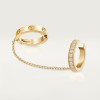 Cartier LOVE single earrings, multiwear, half-paved