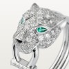 Panthère de Cartier ring, paved Panthère de Cartier ring, paved