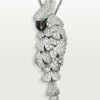 Cartier Faune et Flore de Cartier necklace, paved Cartier Faune et Flore de Cartier necklace, paved