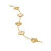 Van Cleef & Arpels Vintage Alhambra bracelet, 5 motifs