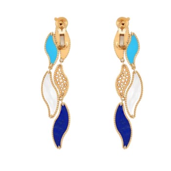 Van Cleef & Arpels Lucky Summer Wave earrings