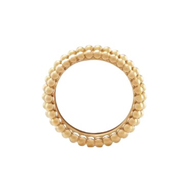 Van Cleef & Arpels Perlée pearls of gold ring, 3 rows Van Cleef & Arpels Perlée pearls of gold ring, 3 rows