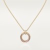 Cartier Trinity pendant, seven rows, diamonds Cartier Trinity pendant, seven rows, diamonds
