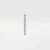 Etincelle de Cartier wedding band, 1.5 mm width, paved