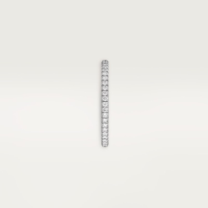 Etincelle de Cartier wedding band, 1.5 mm width, paved